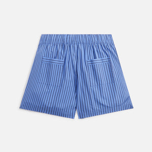 Tekla Poplin Pajama Shorts - Boro Stripes