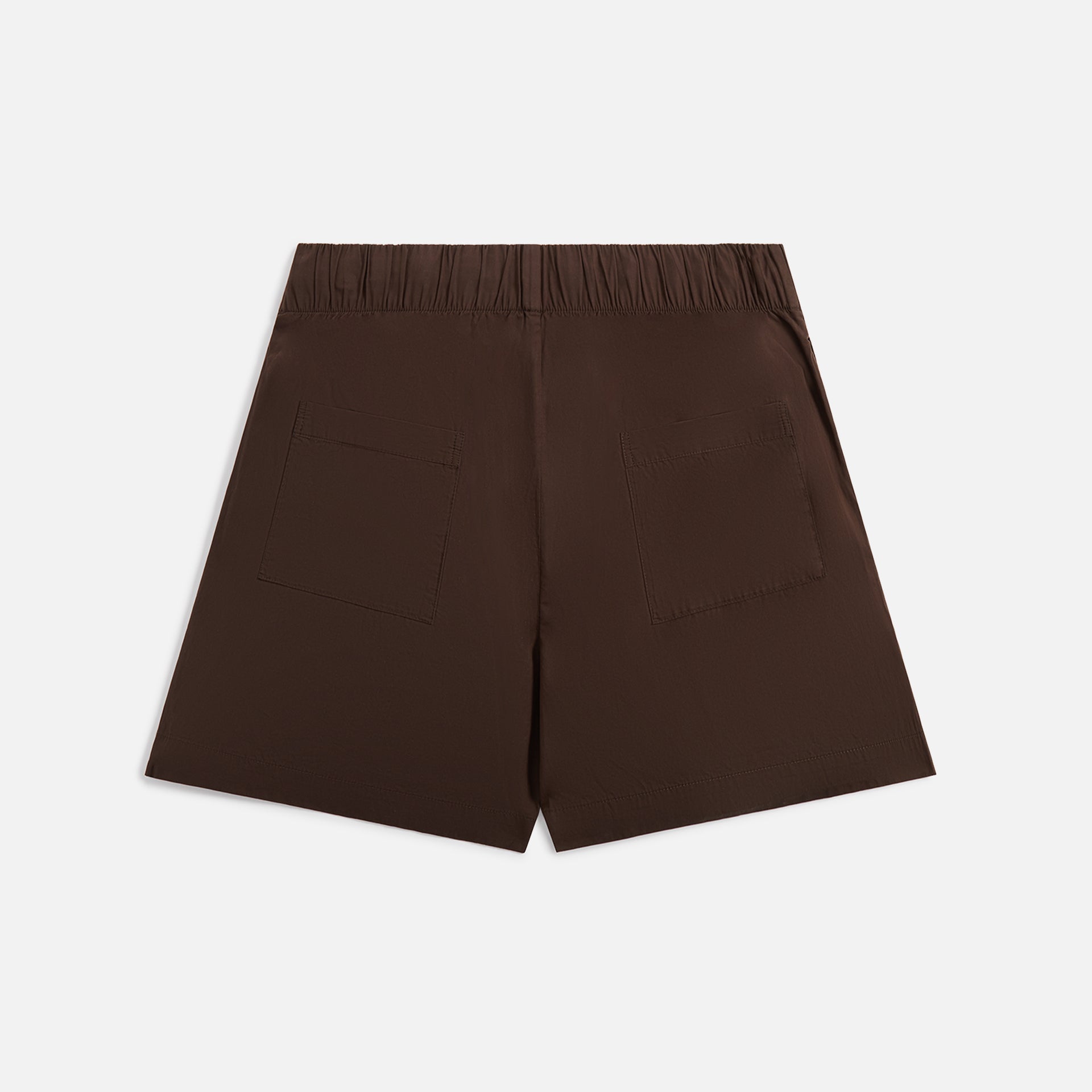 Tekla Poplin Pajama Shorts - Coffee