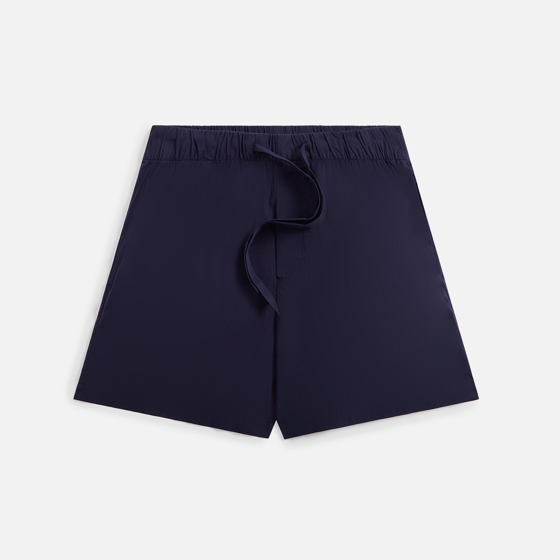 Tekla Poplin Pajama devred Shorts - True Navy