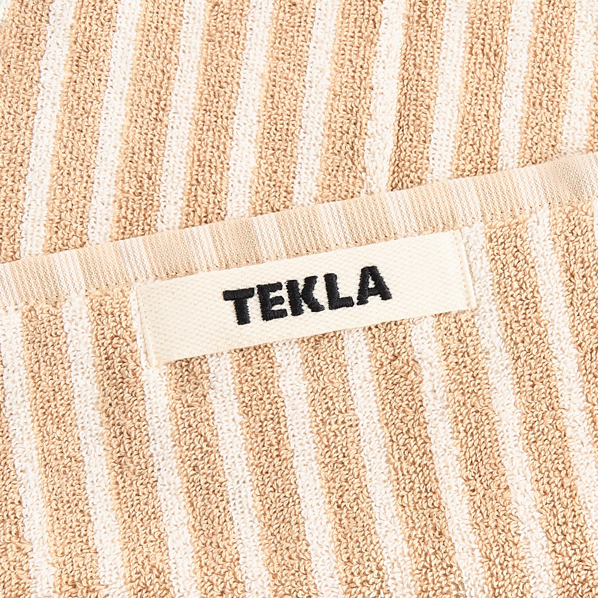 Tekla Guest Towel - Ivory Stripes