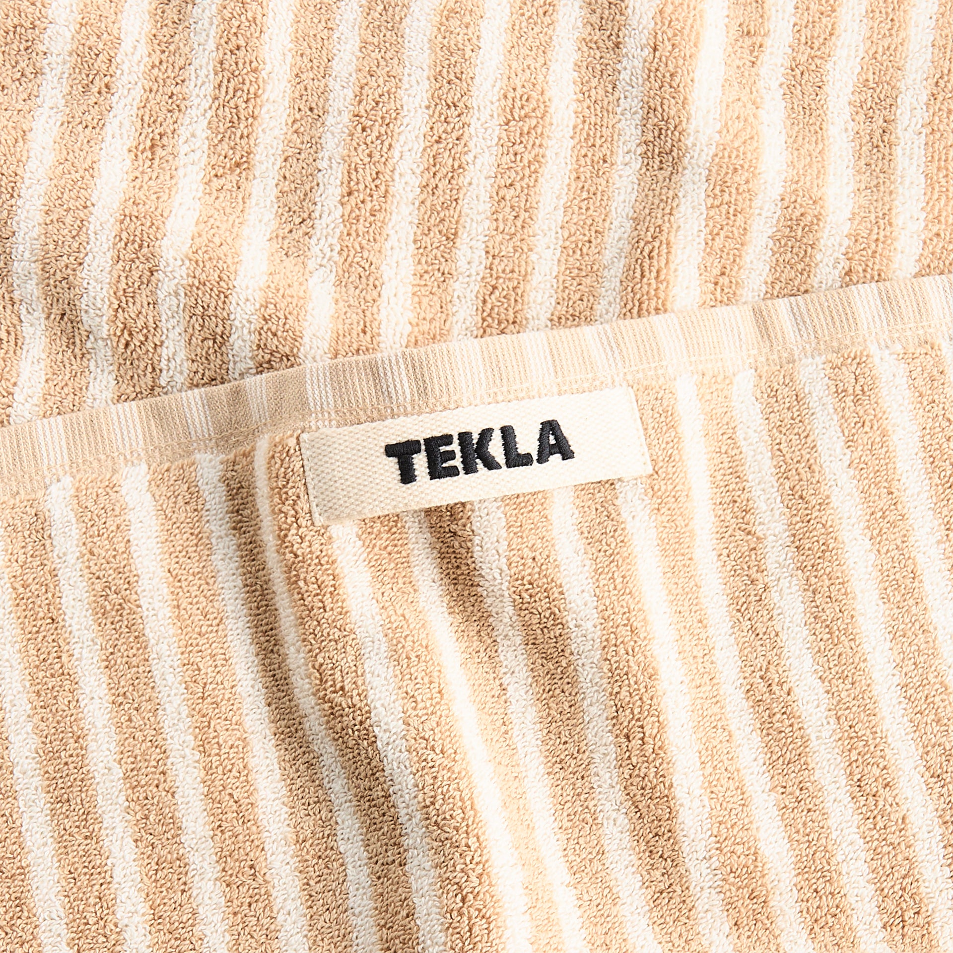 Tekla Hand Towel - Ivory Stripes