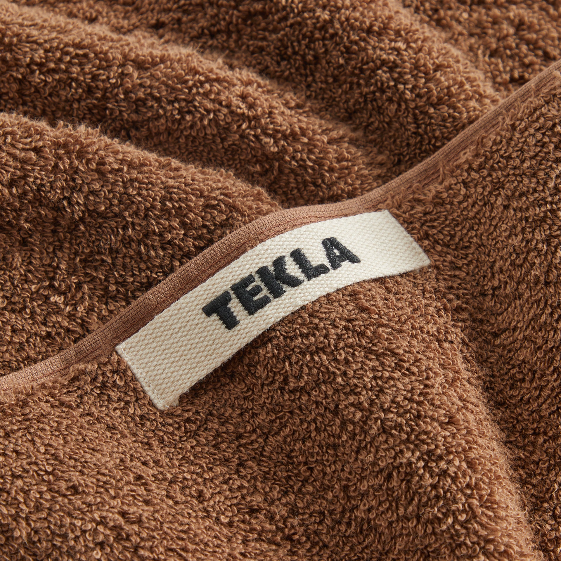 Tekla Guest Towel - Kodiak Brown