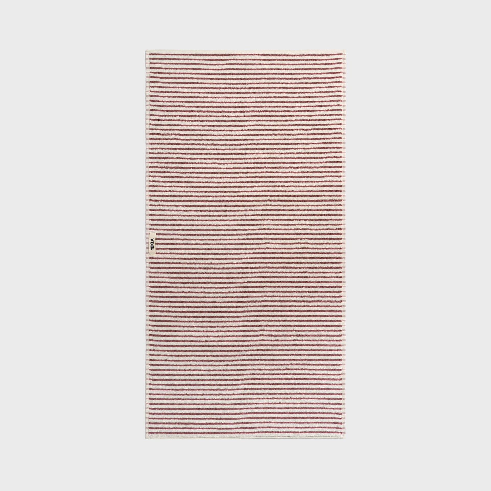 Tekla Bath Towel - Ripple Stripes