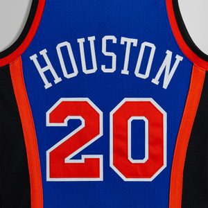 Kith and Mitchell & Ness for the New York Knicks Allan Houston Jersey - Knicks Blue / Knicks Orange