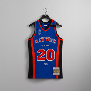 Erlebniswelt-fliegenfischenShops and Mitchell & Ness for the New York Knicks Allan Houston Jersey - Knicks Blue / Knicks Orange