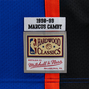 Erlebniswelt-fliegenfischenShops and Mitchell & Ness for the New York Knicks Marcus Camby Jersey - Knicks Blue / Knicks Orange