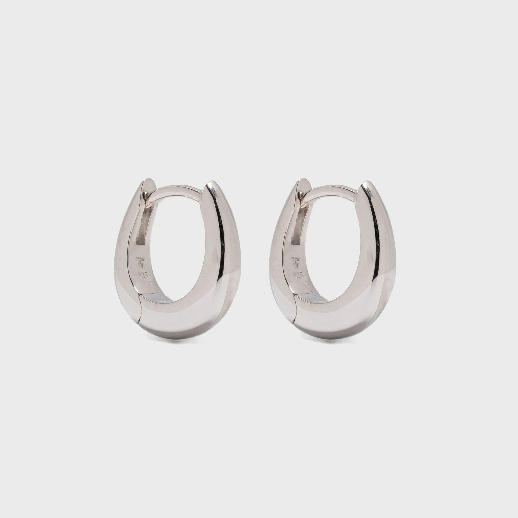 Tom Wood Liz Huggies Earrings - Silver – Kith