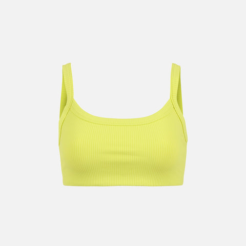 Year of Ours Ribbed Bralette 2.0 - Cyber Lime
