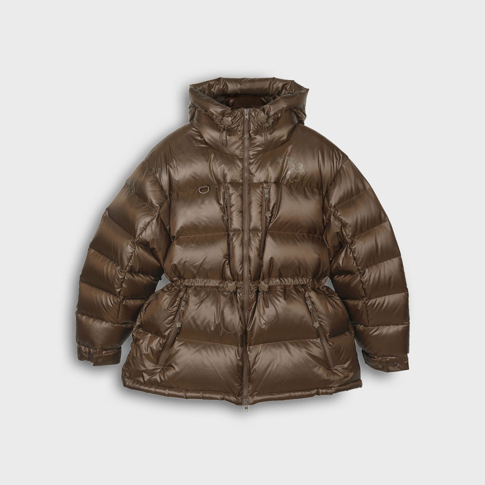 The North Face x Cecilie Bahnsen Himalayan Quilted Down Parka - Soil Brown