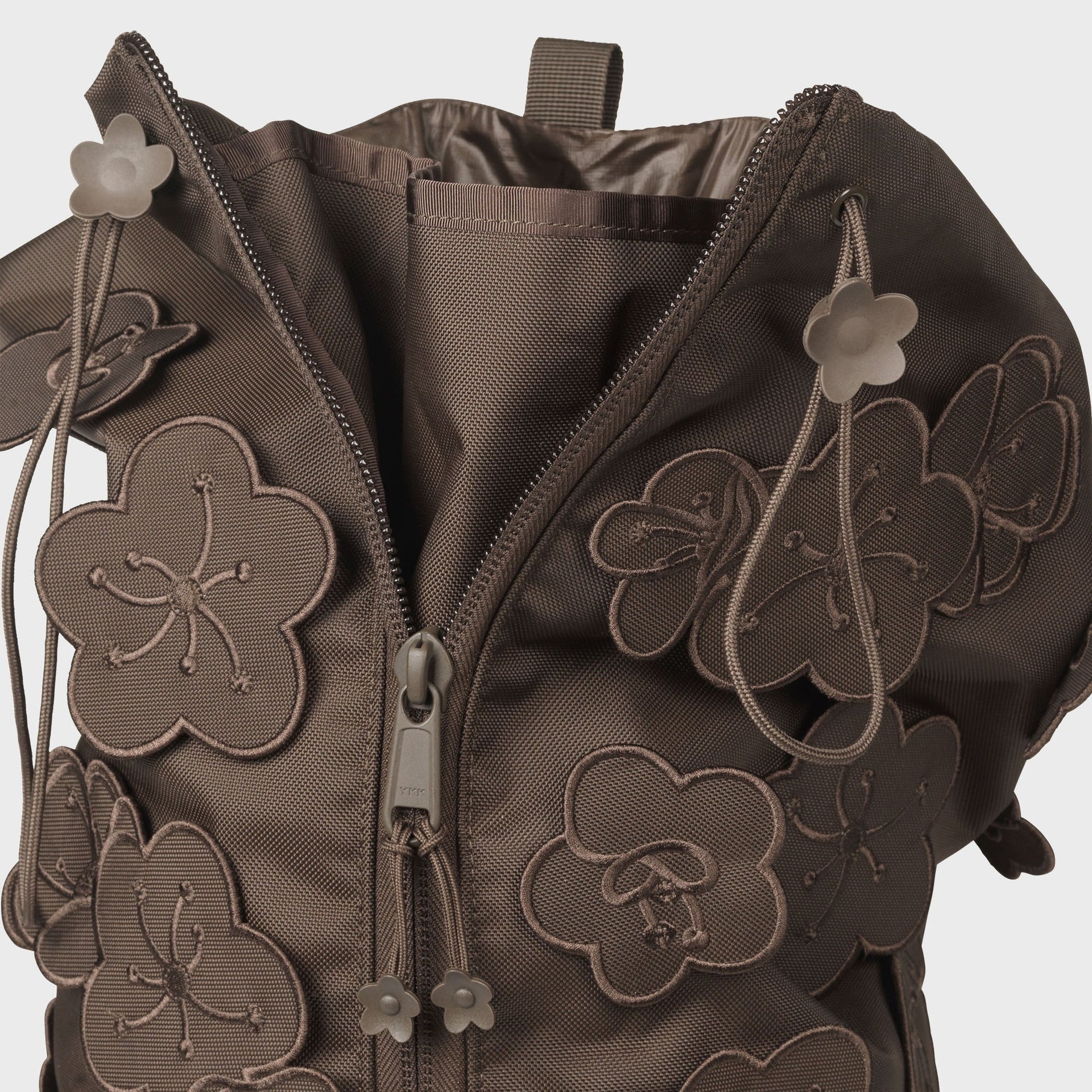 The North Face x Cecilie Bahnsen Floral Appliqué Backpack - Soil Brown