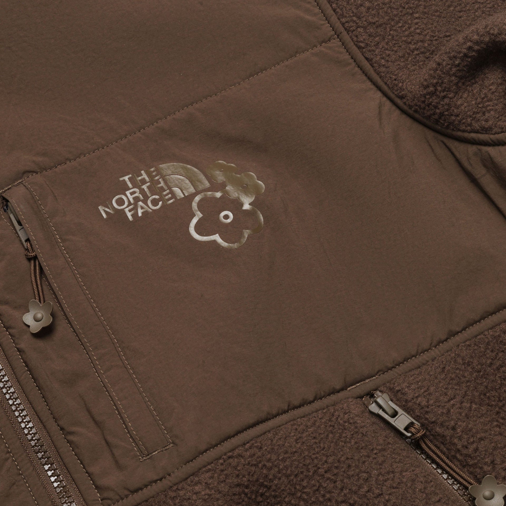 The North Face x Cecilie Bahnsen Reversible Denali Jacket - Soil Brown