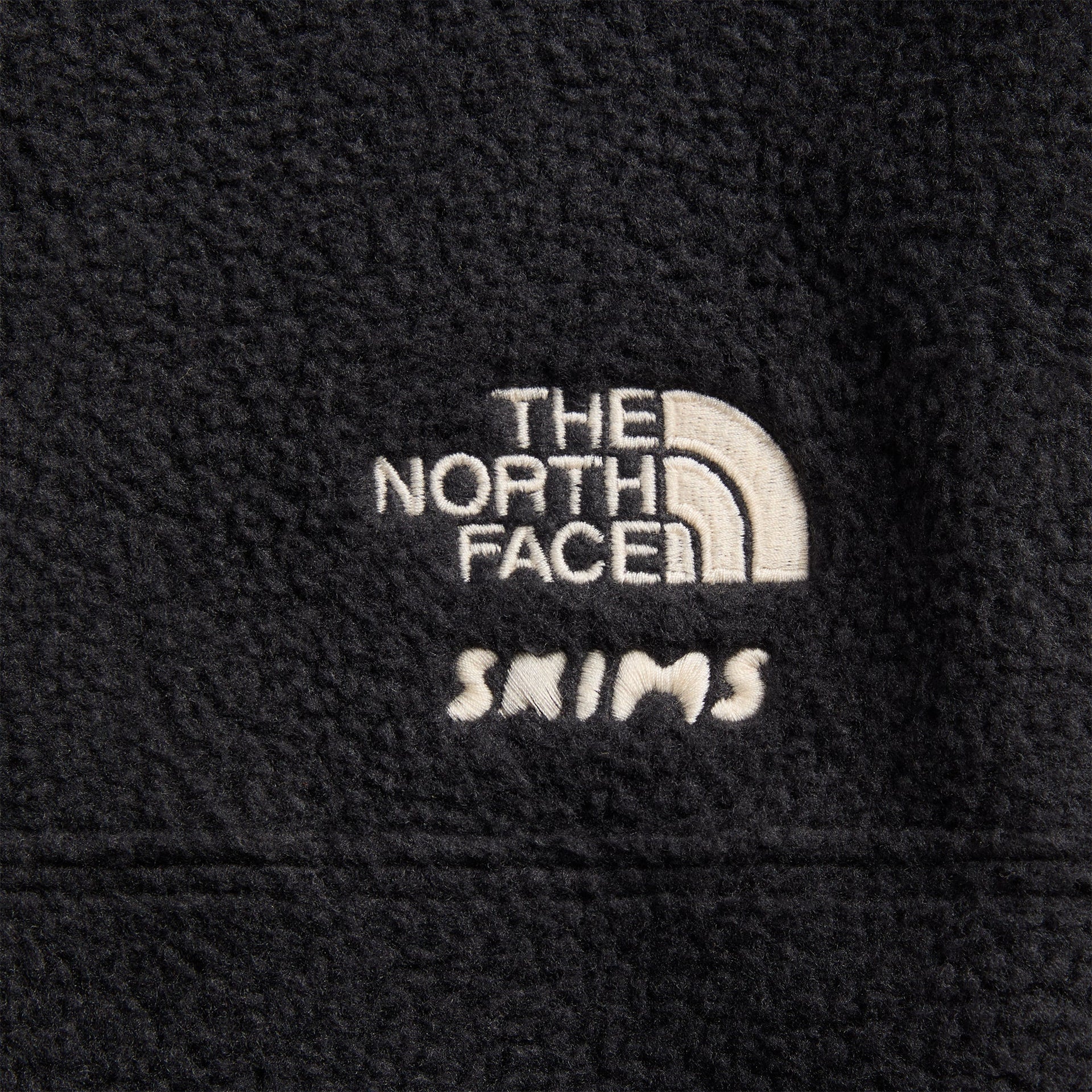 The North Face x SKIMS 1995 Denali Fleece Straight Leg Pant - Onyx