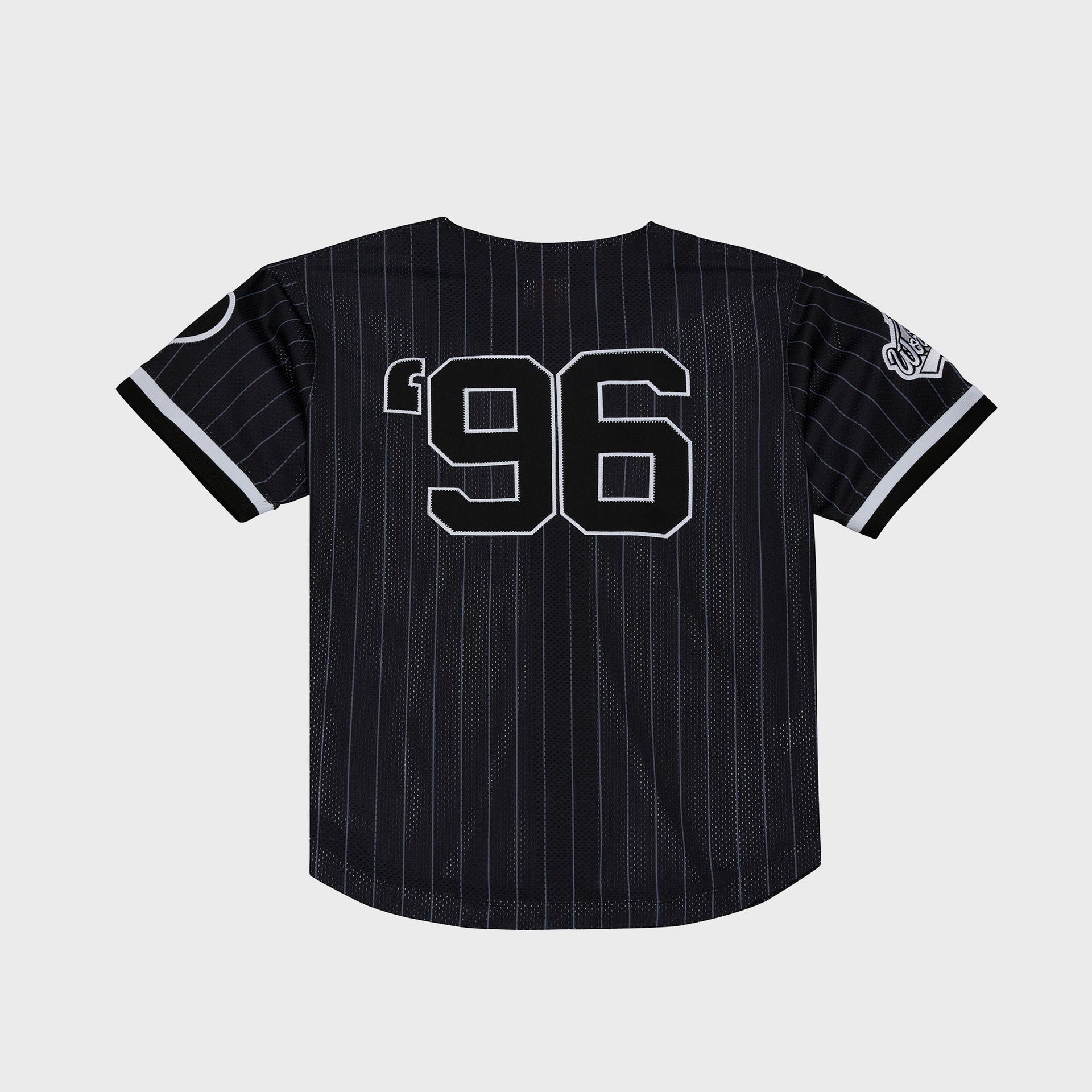 Mitchell & Ness x Jay-Z Reasonable Doubt x New York Yankees Mesh Baseball Jersey - Black