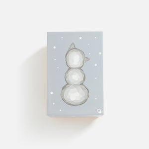 ToyQube 6” Ceramic Snowman - White