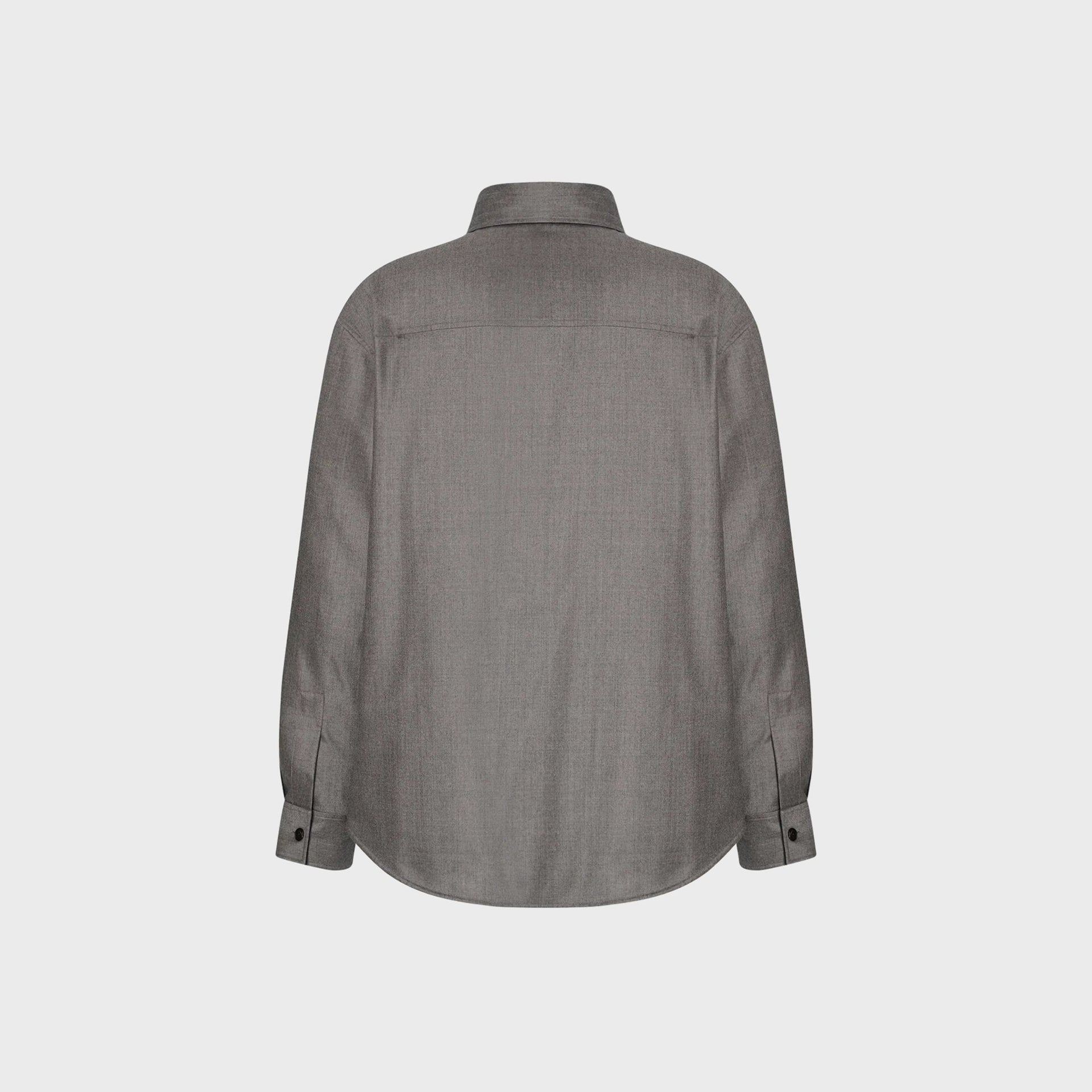 The Row Dashiell Shirt - Beige Grey