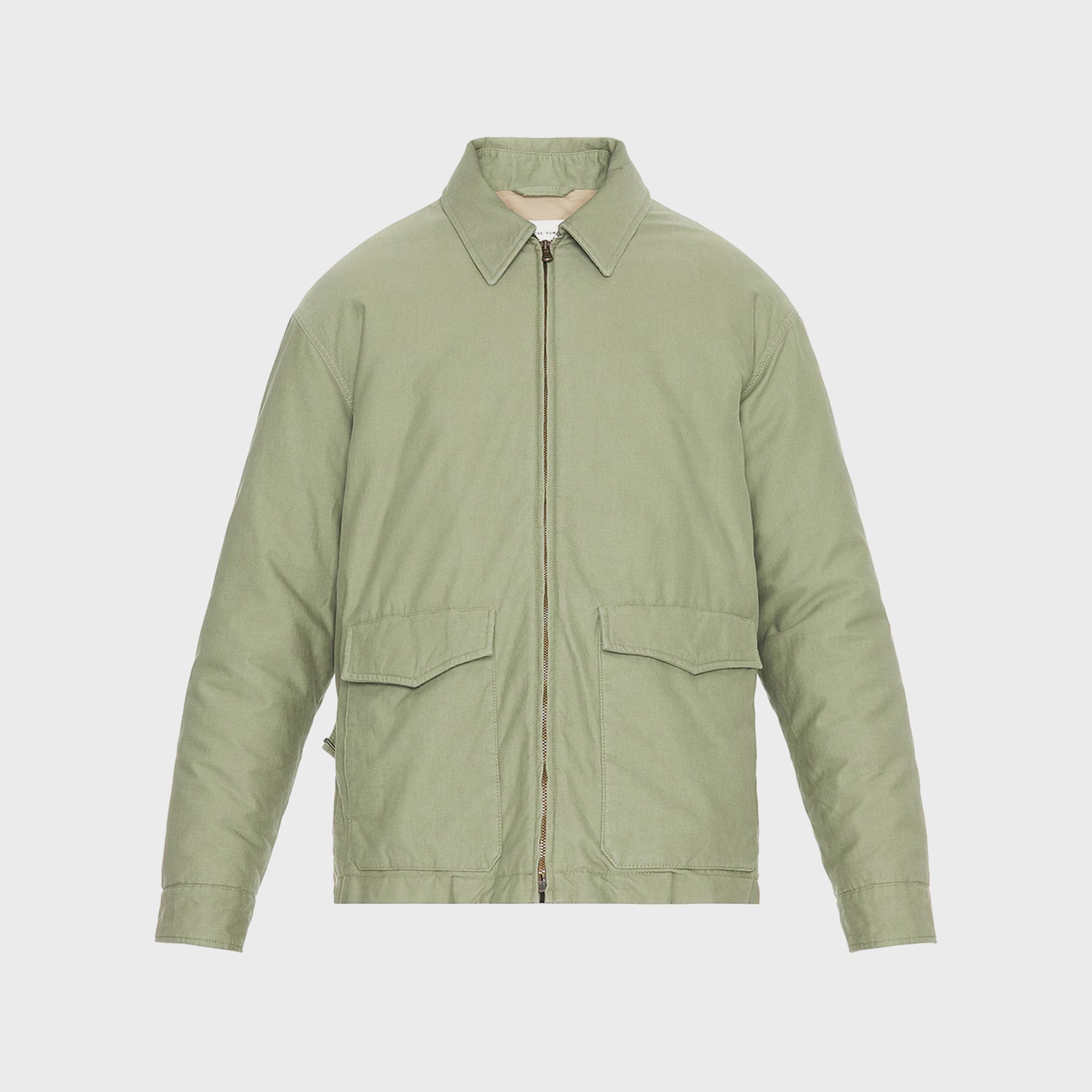 The Row Justo Cotton Cashmere Jacket - Fossil – Kith