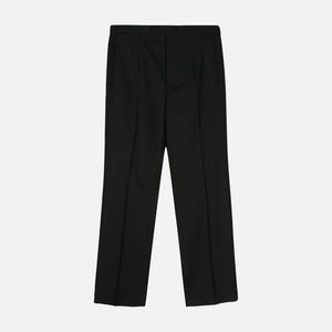 The Row Baird Pant Pinstripe Wool - Black