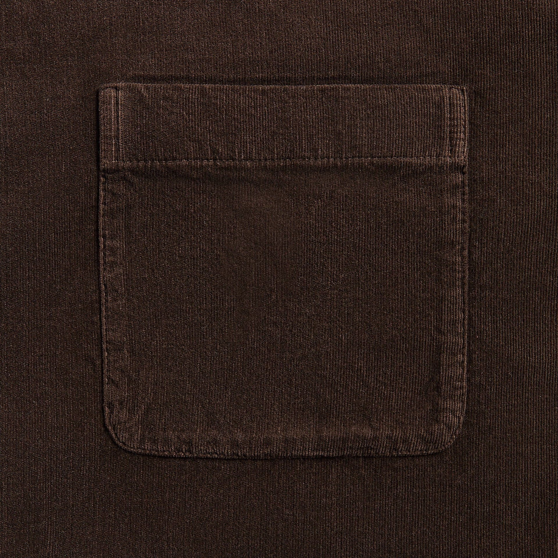 The Row Lancaster Shirt in Dark Coffee