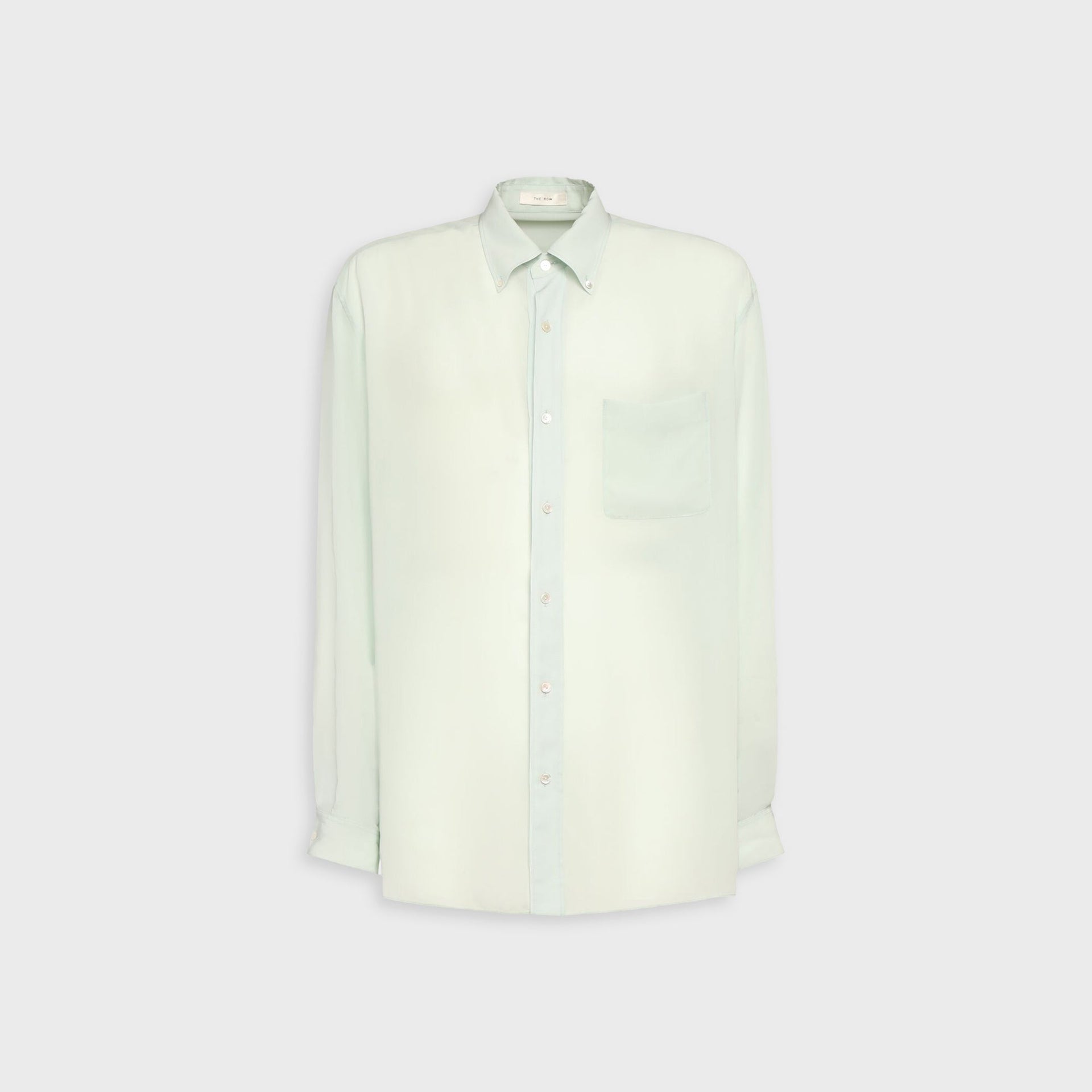 The Row Bresson Shirt - Light Sage