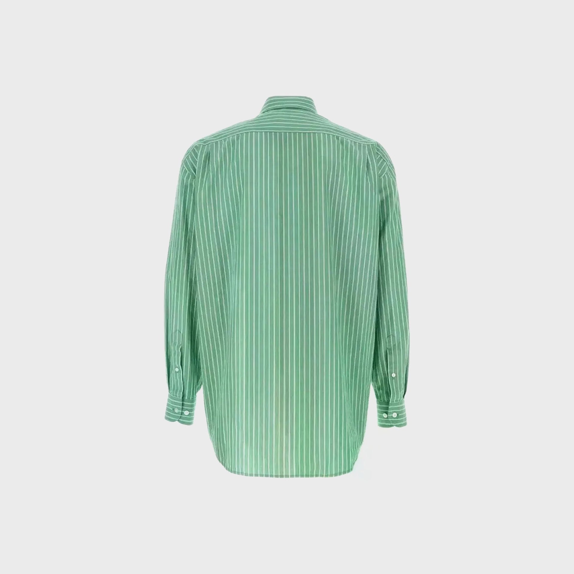 The Row Miller Shirt - Green / White
