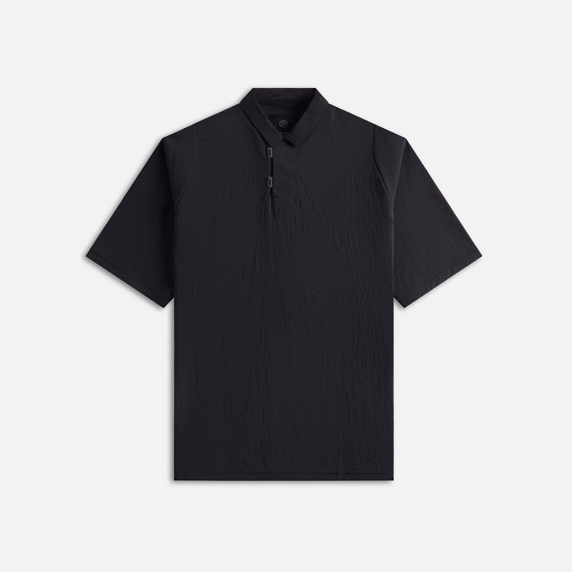 Teatora Doctoroid Capsulesnap Polo Shirt - Black