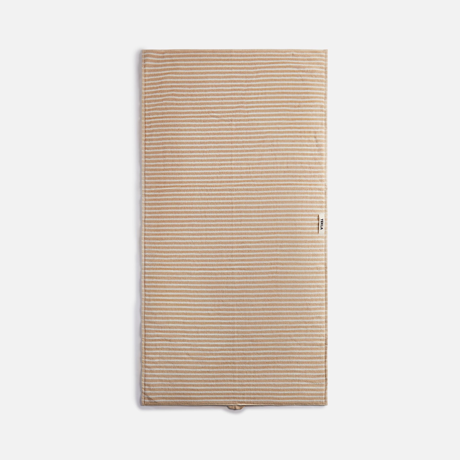 Tekla Bath Towel - Ivory Stripes