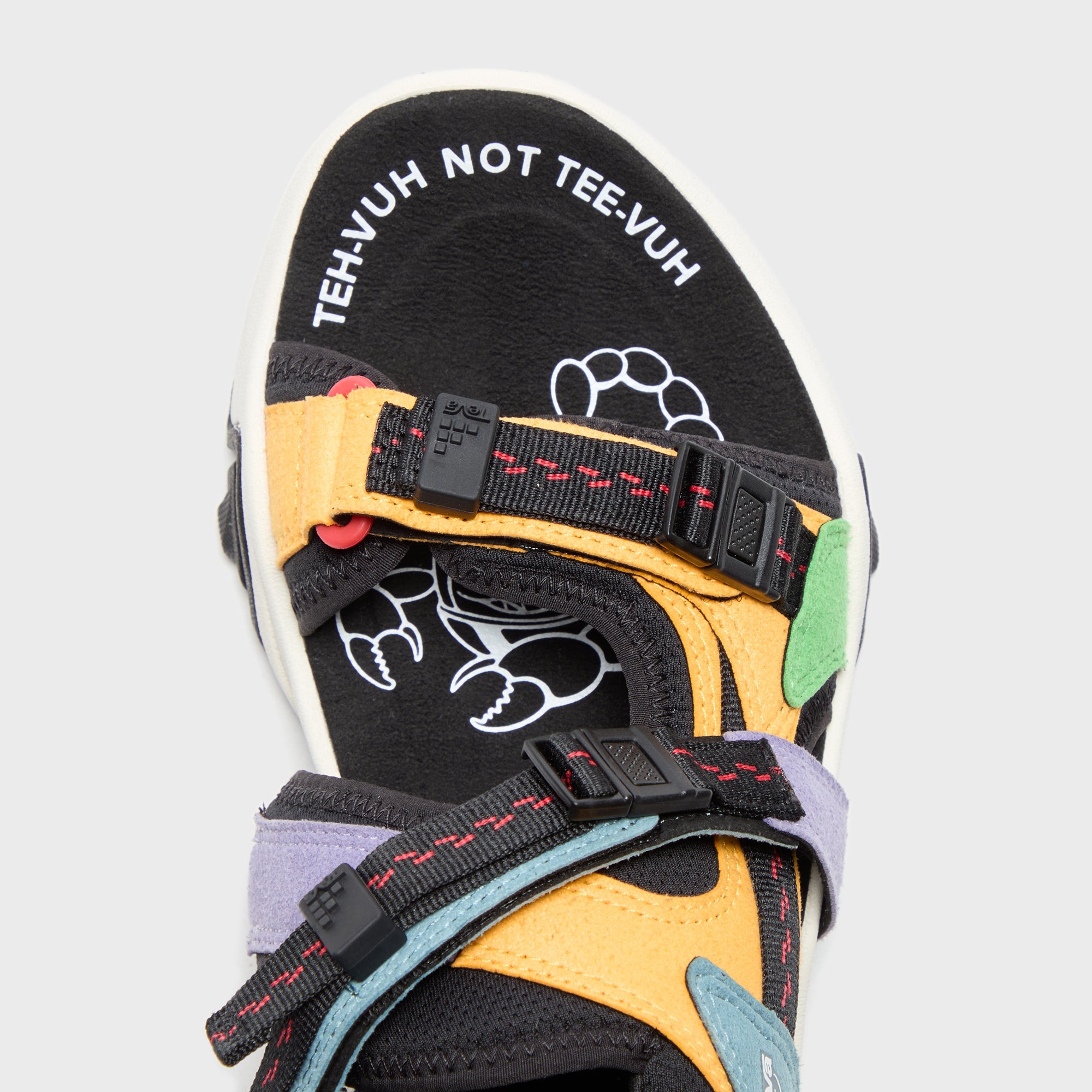 Teva SW x Wraptor Sandal - Saffron / Multi – Kith