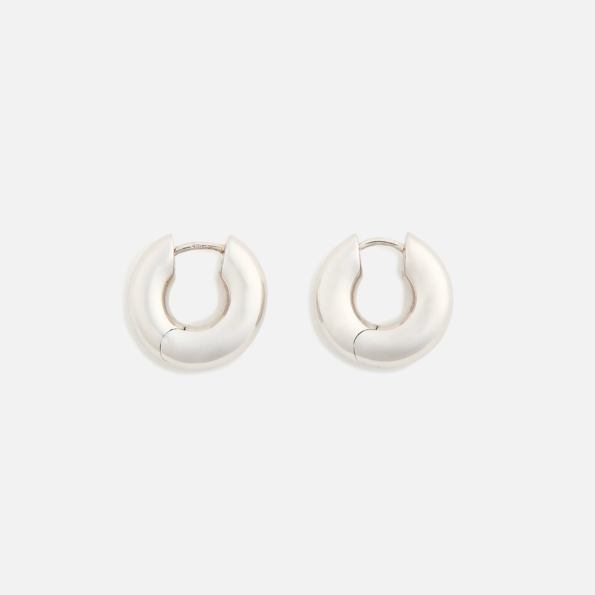 Tom Wood Chunky Hoops Small 925 Sterling - Silver