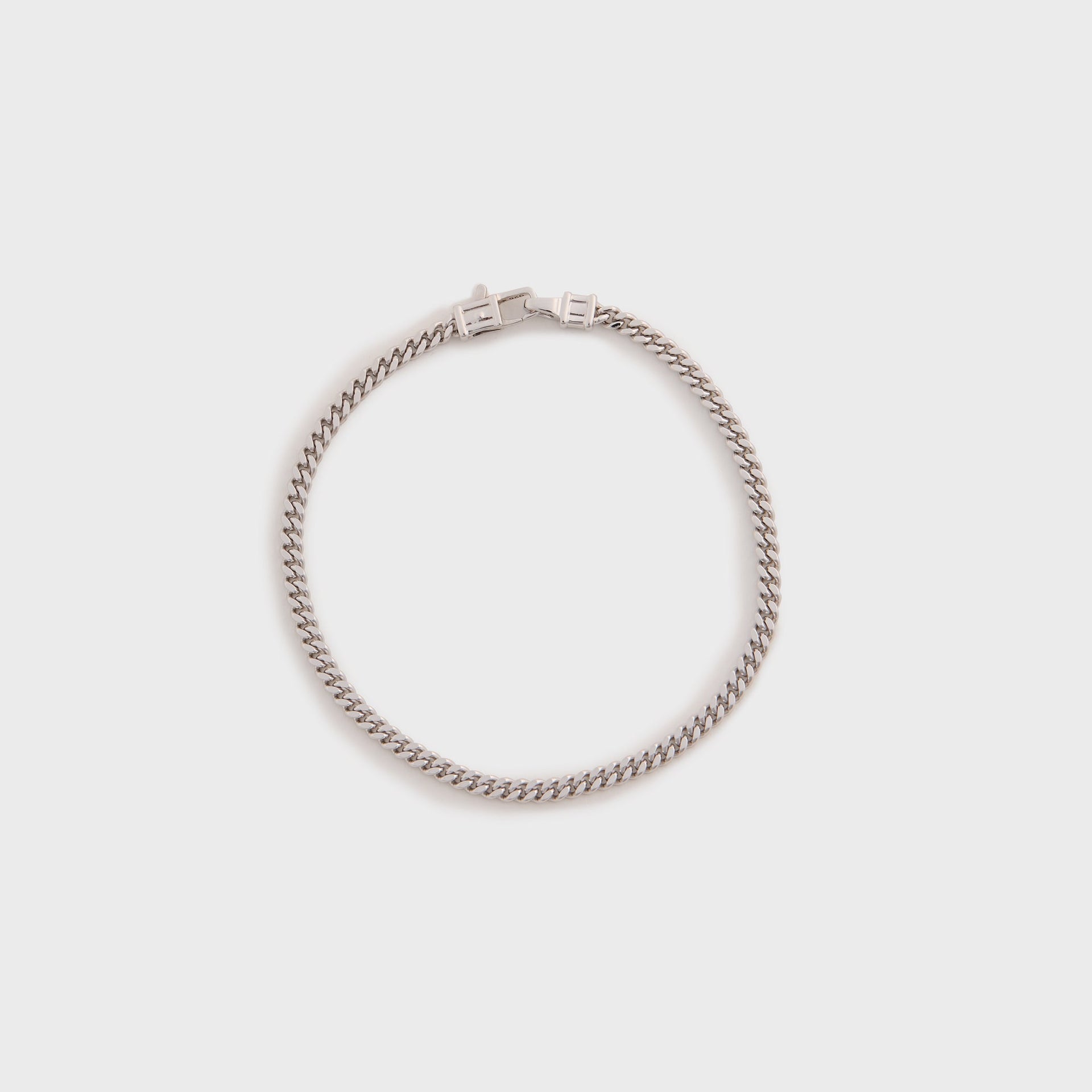 Tom Wood Curb Bracelet  - Silver