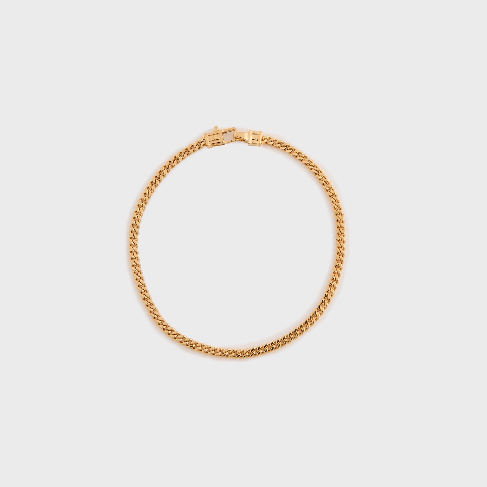 Tom Wood Curb Bracelet - Gold