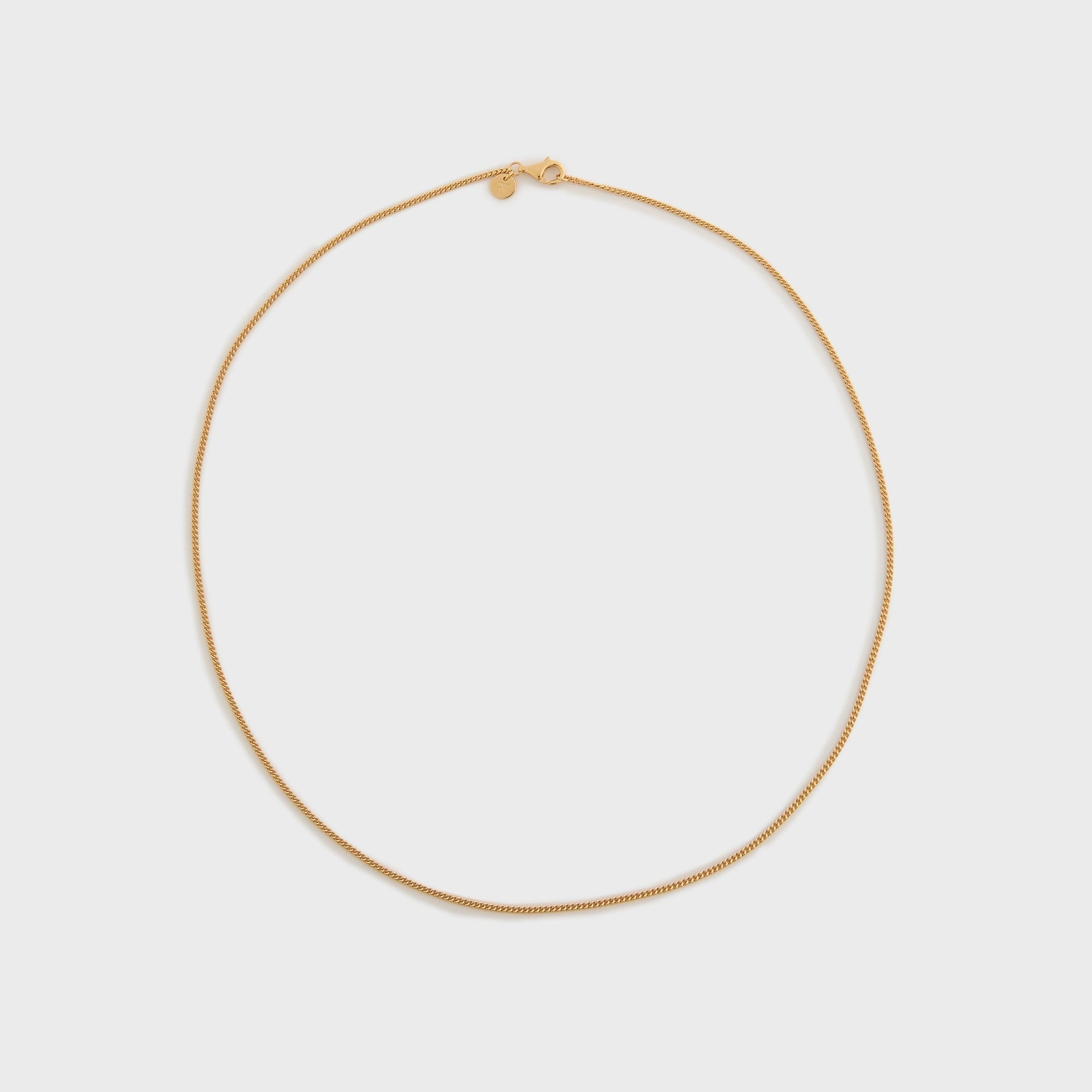 Tom Wood Curb Chain Slim - Gold