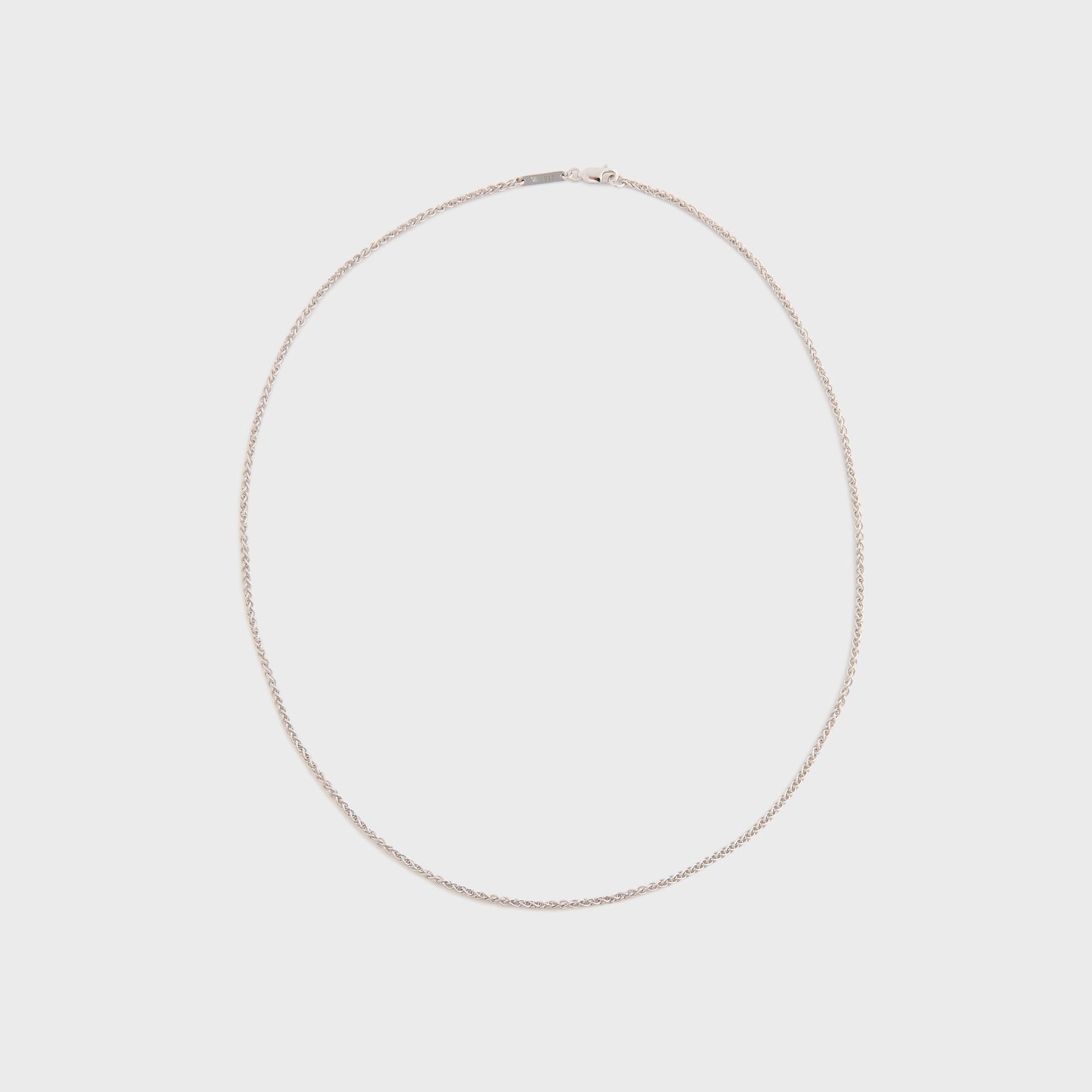 Tom Wood Spike Chain - Silver