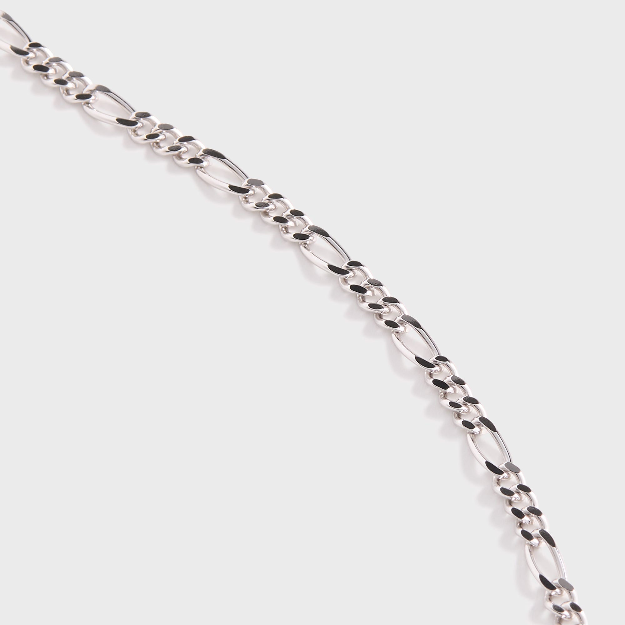 Necklace Tom Wood Figaro Bracelet Tom Wood BO BRACELET Silver