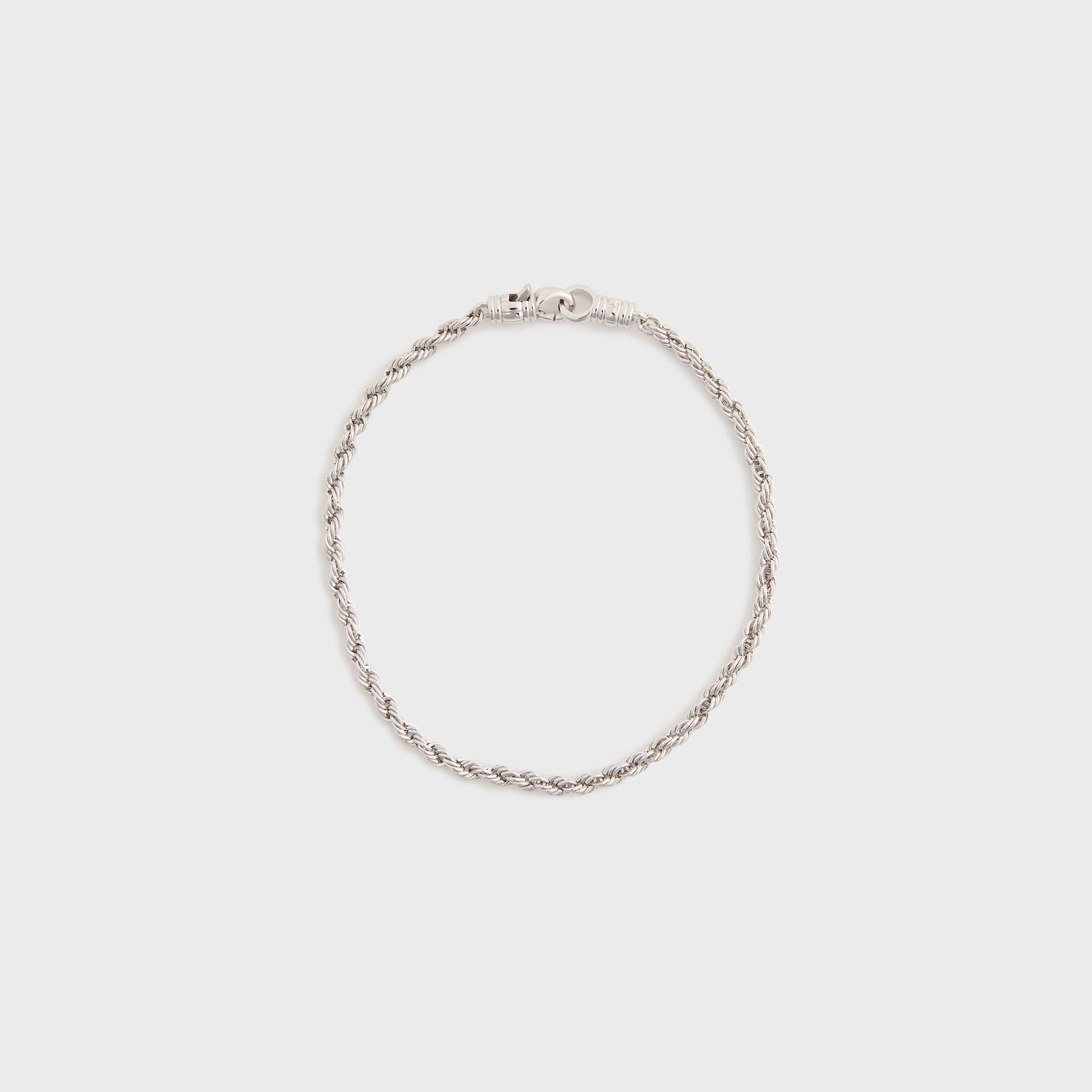 Tom Wood Rope Bracelet - Silver