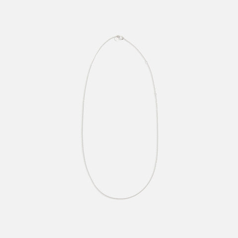 Tom Wood Rolo Chain - Silver