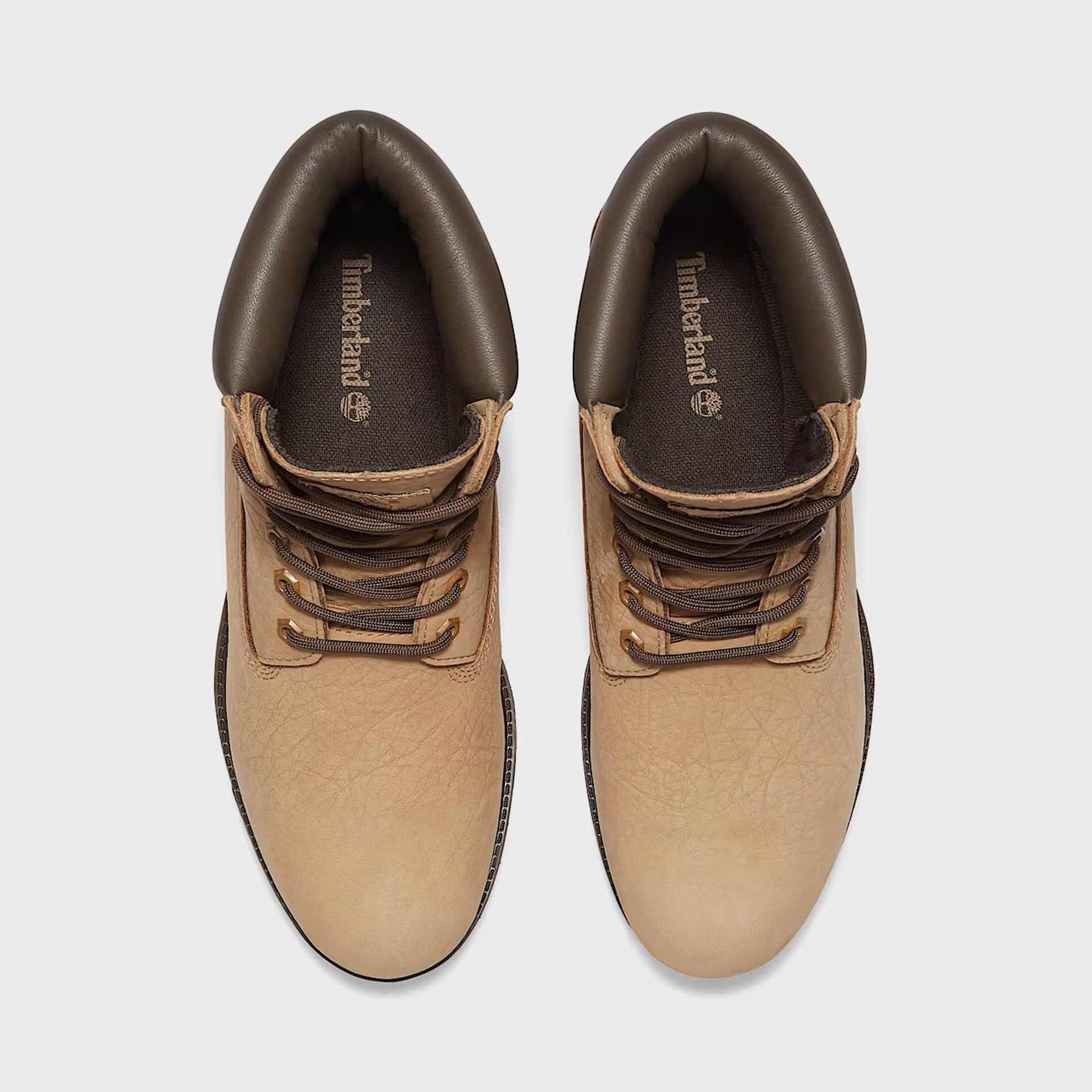 Timberland Premium 6-Inch Lace Waterproof Boots - Beige