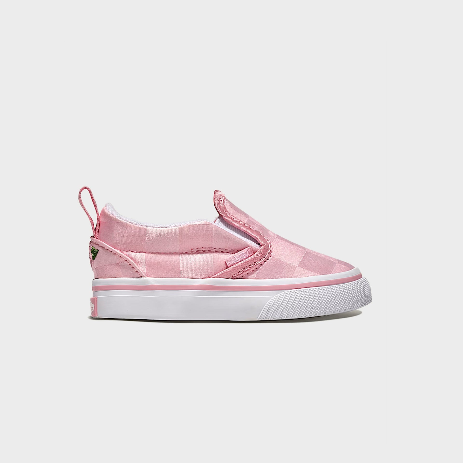 VANS TD Slip-On V Satin - Rose Pink/ White