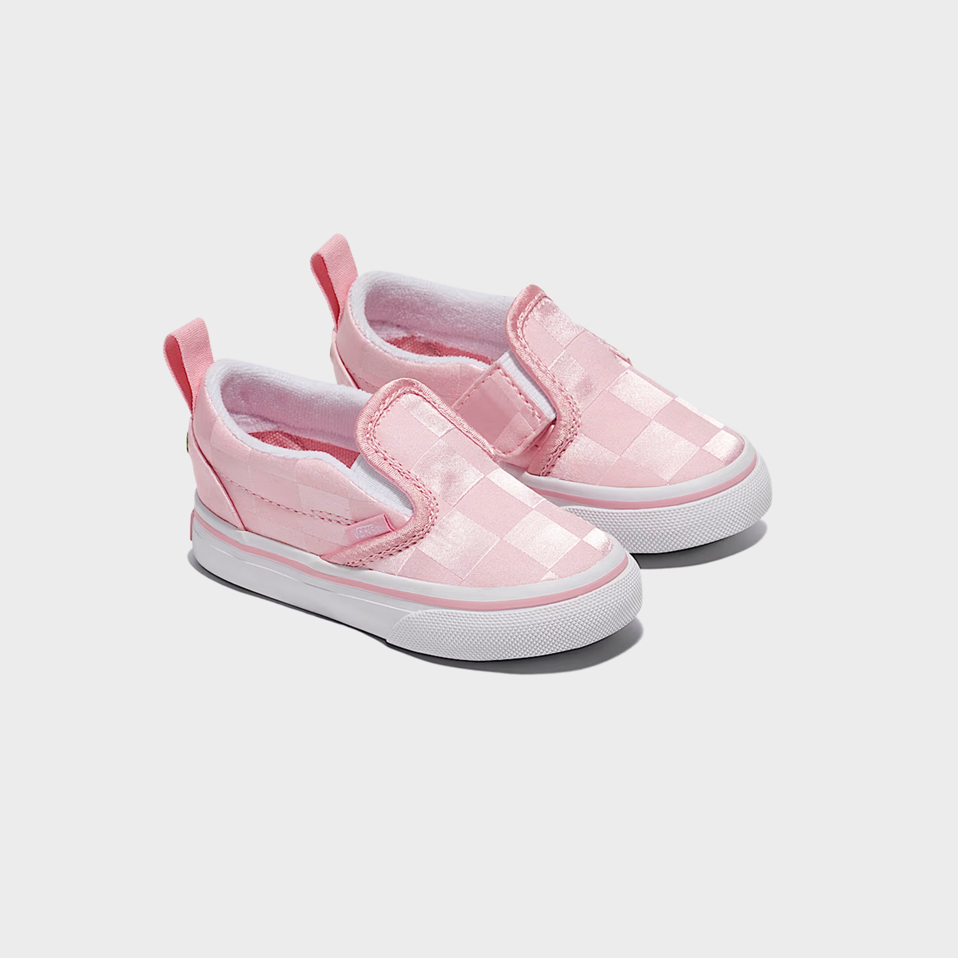 VANS TD Slip-On V Satin - Rose Pink/ White
