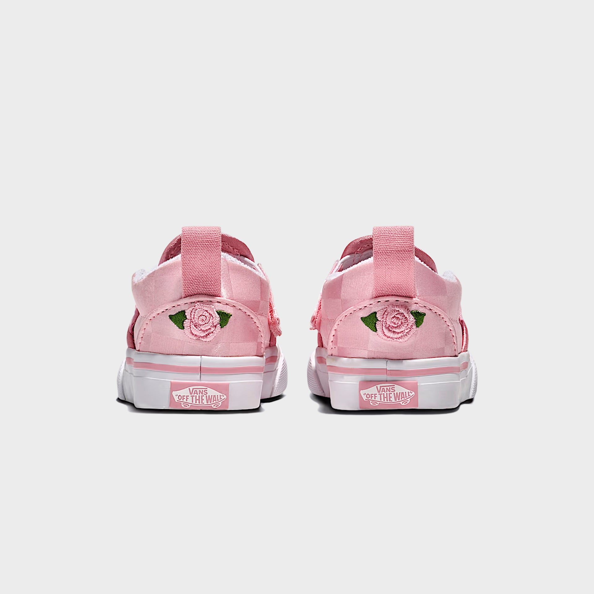 VANS TD Slip-On V Satin - Rose Pink/ White