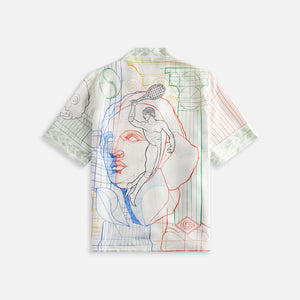 Casablanca Short Sleeve Cuban Collar Shirt - Multicolour