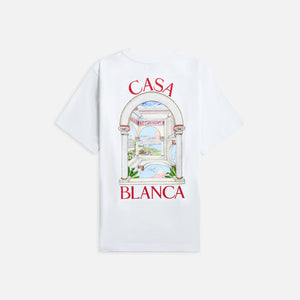 Casablanca Le Passage Printed Tee - White