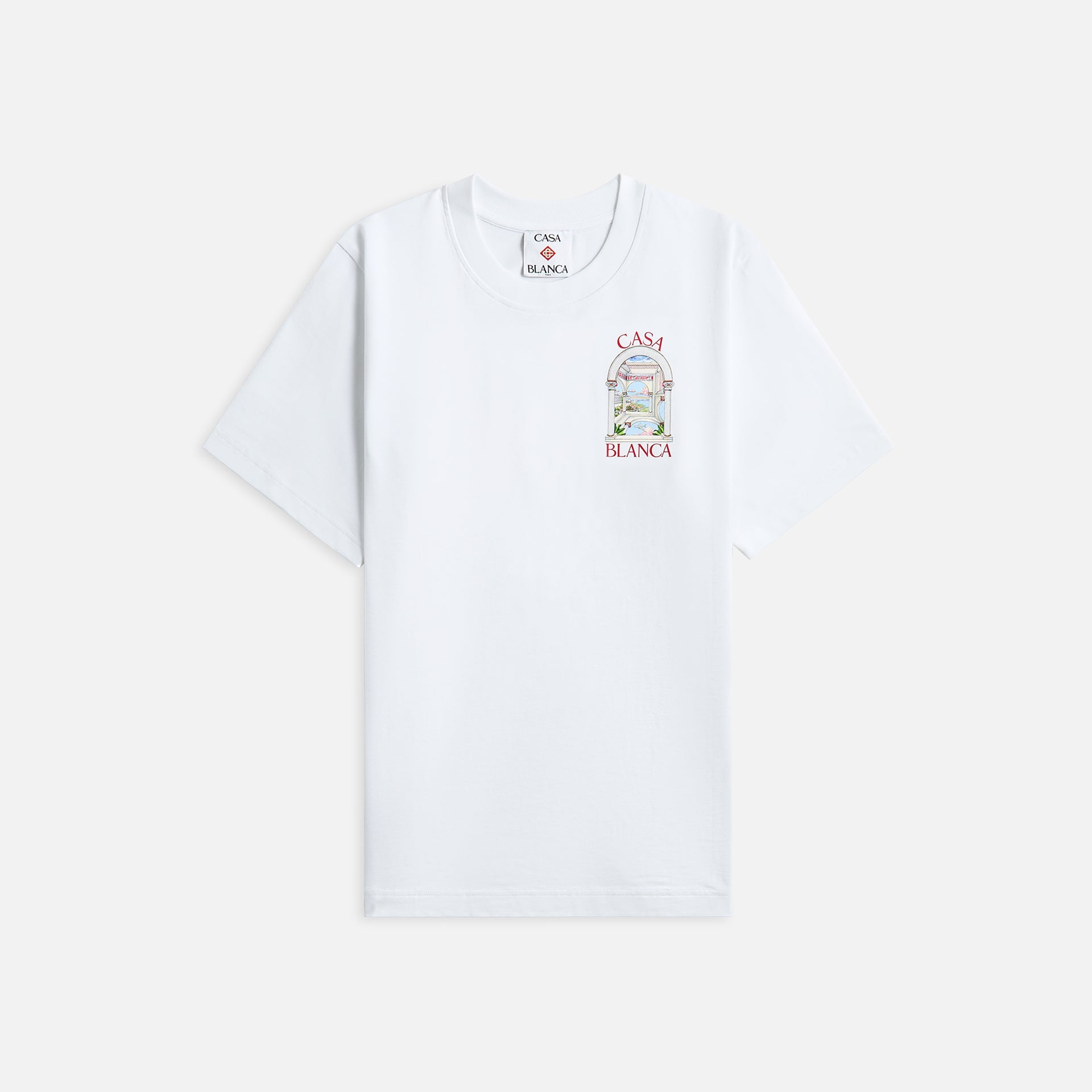 Casablanca Le Passage Printed Tee - White