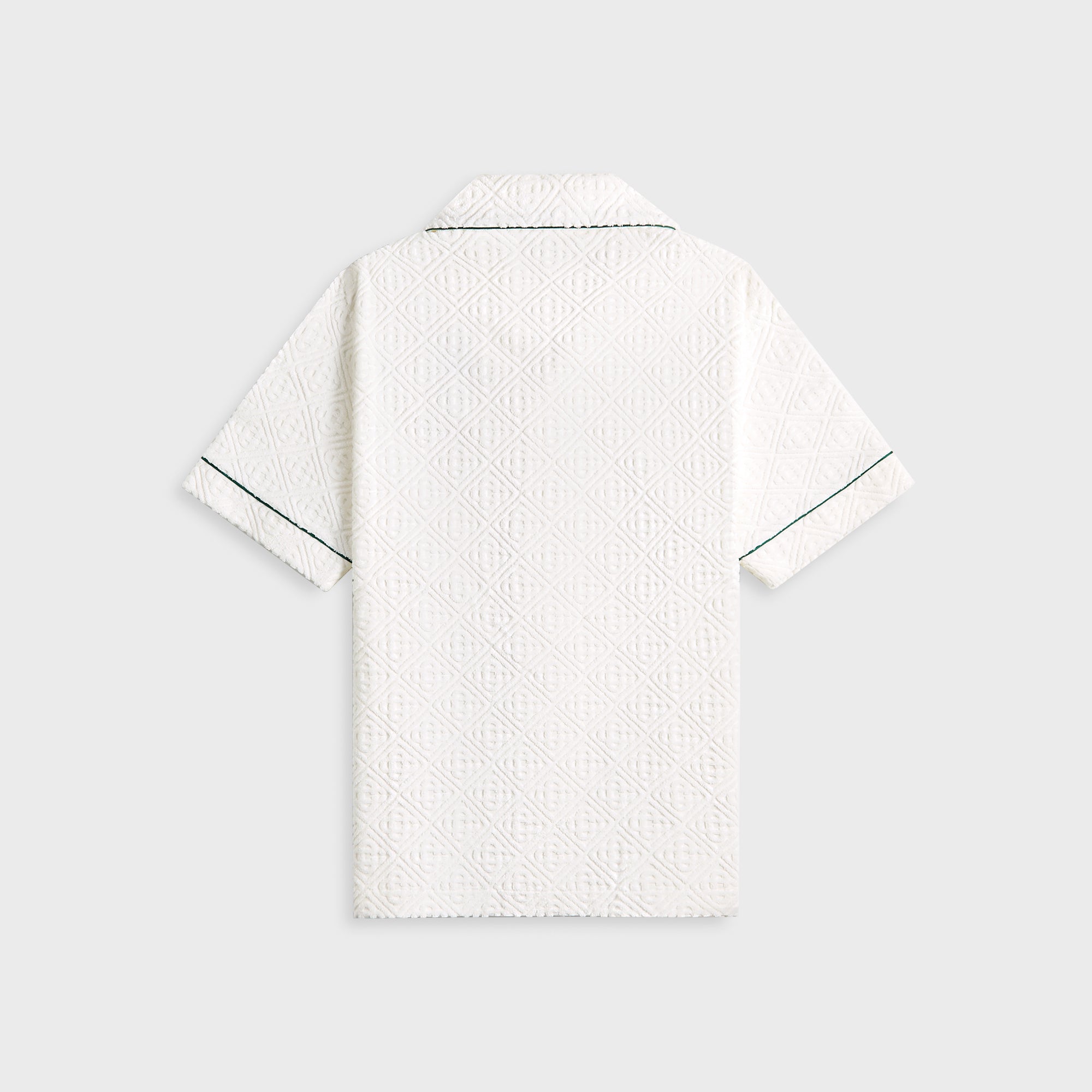 Casablanca Towelling Monogram Shirt - White – Kith