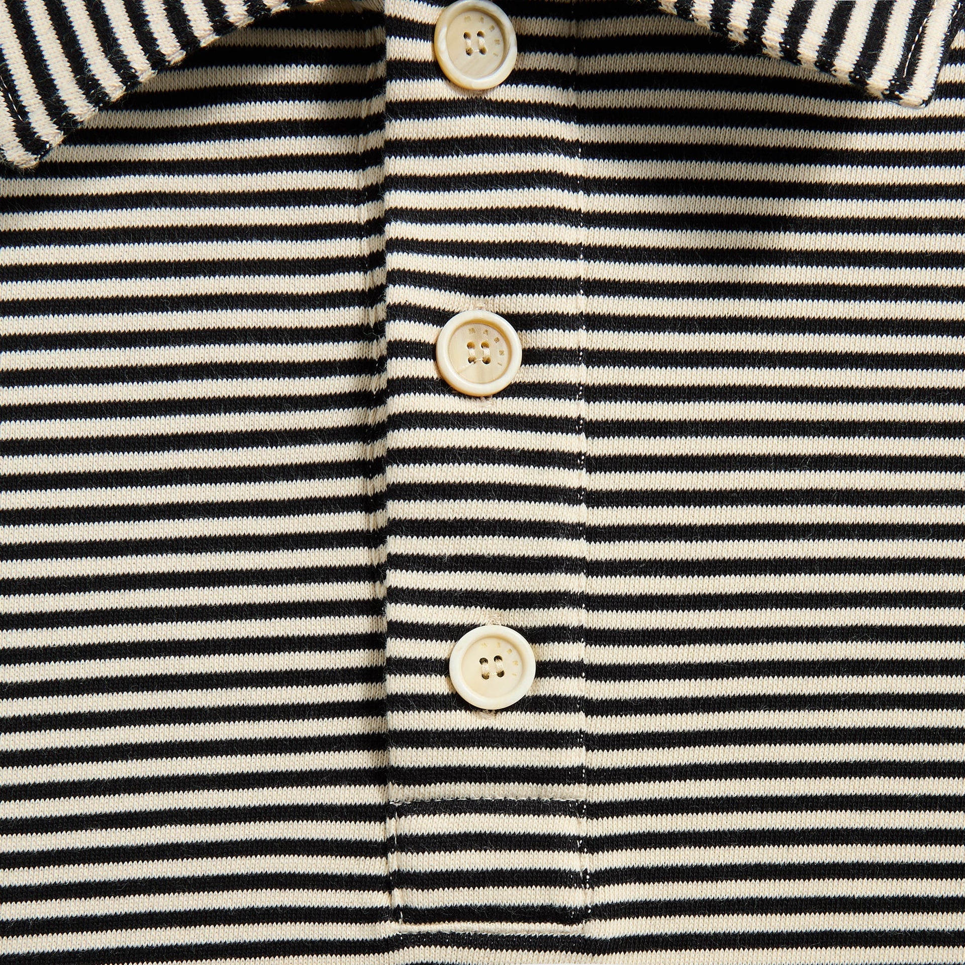 Marni Polo Neck Long-Sleeved Sweatshirt in Black