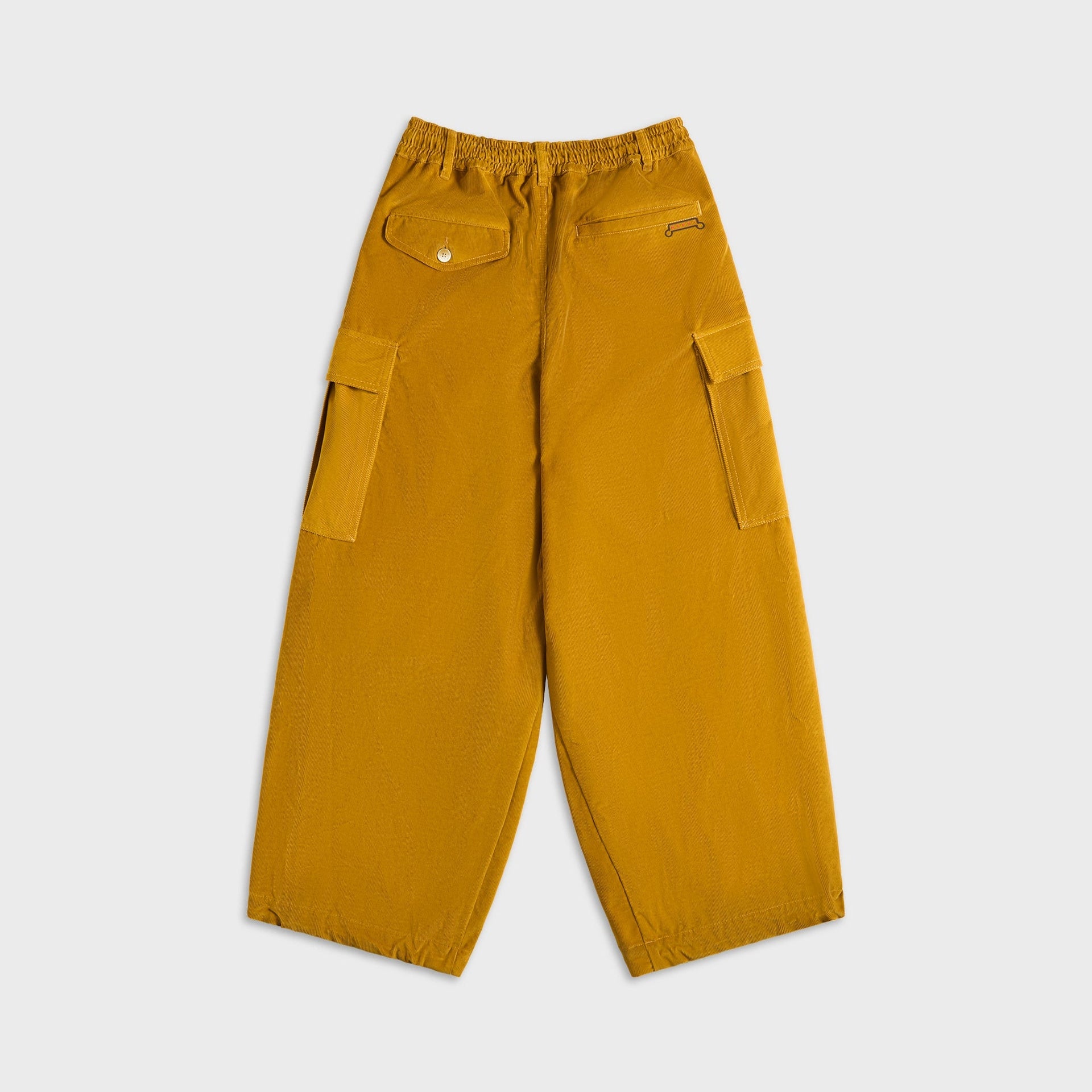 Marni Corduroy Drawstring Cargo Workwear Gabardine Pants - Honey