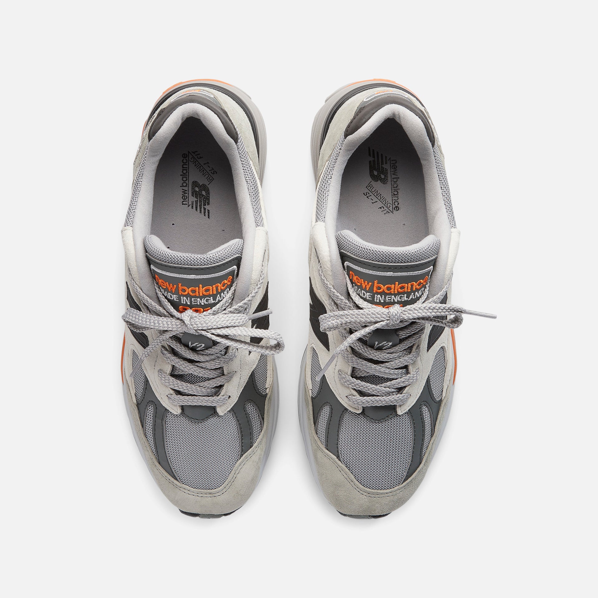 New Balance Made in UK 991v2 - Grey / Orange