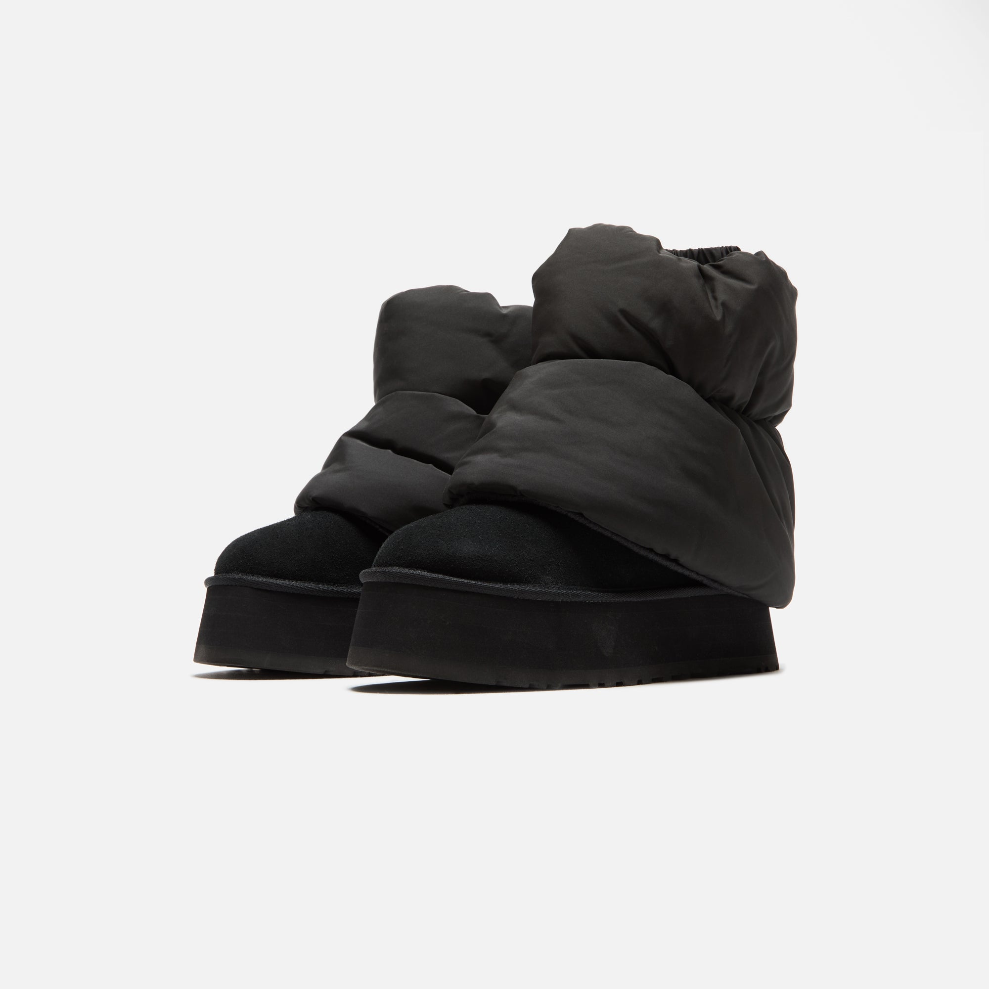 UGG Classic Mini Dipper Puffer - Black / Black – Kith