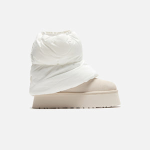 UGG Classic Mini Dipper Puffer - White / Ceramic