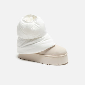 UGG Classic Mini Dipper Puffer - White / Ceramic