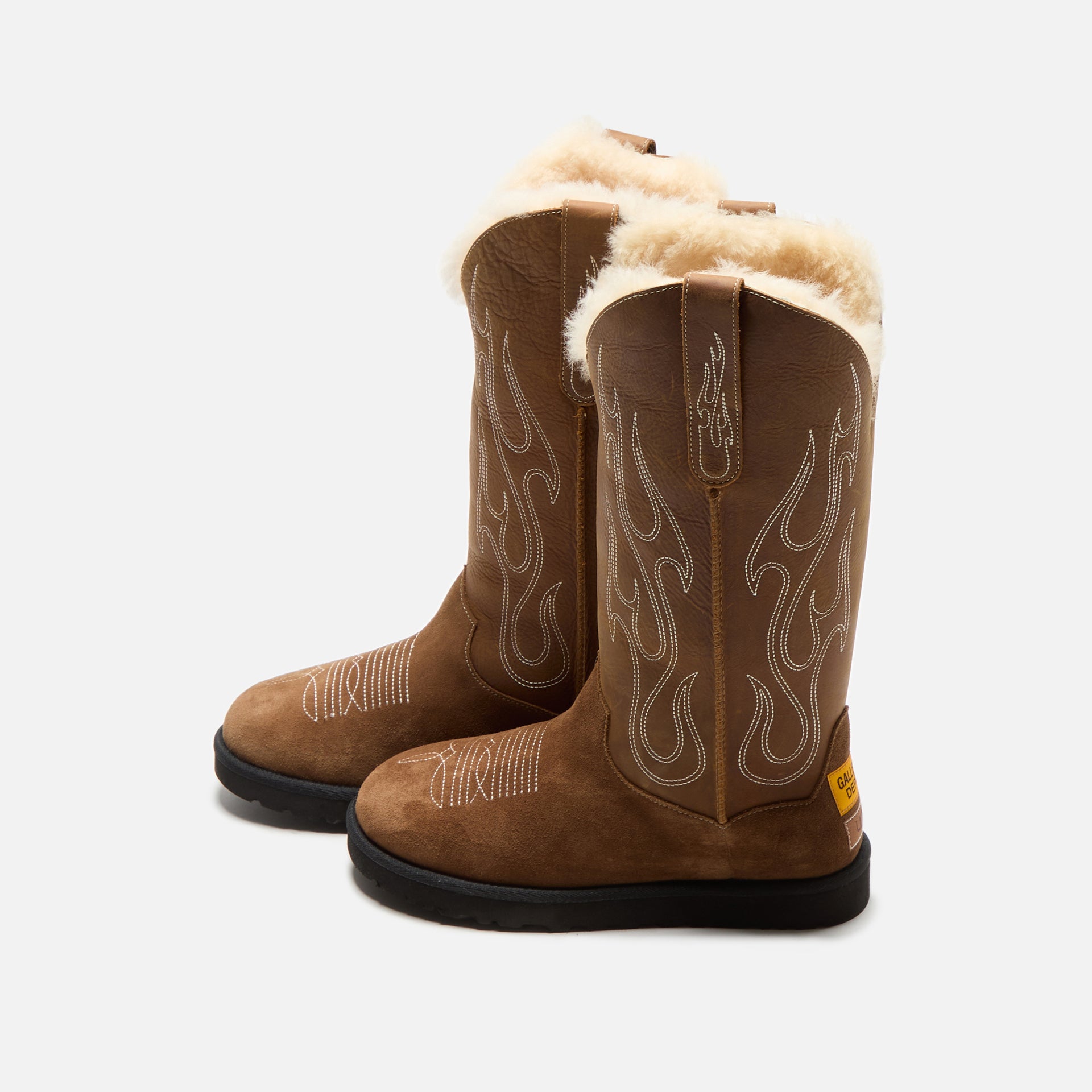 UGG x Gallery Dept Stitched Boot Brown – Kith - Main Image
